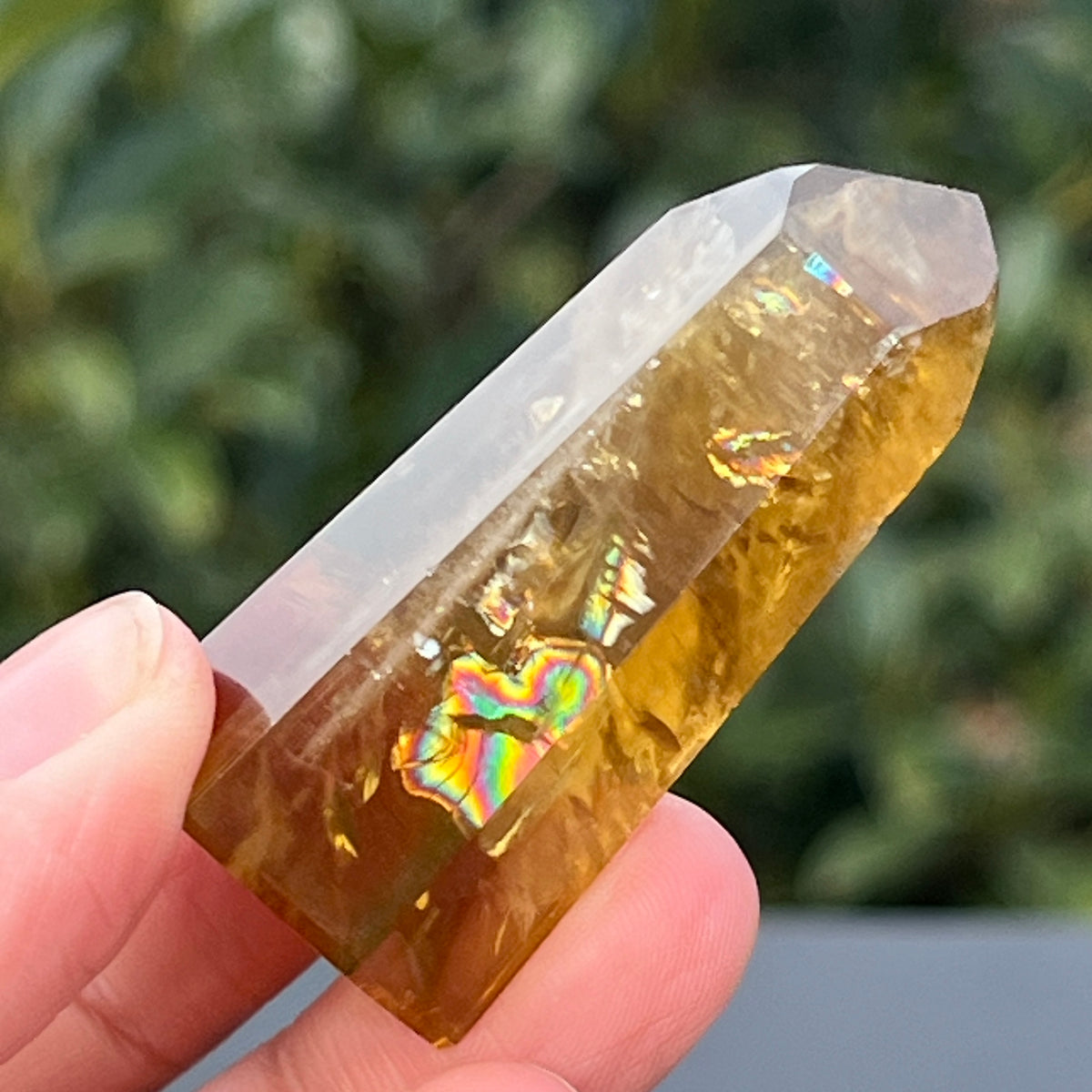 Obelisc citrin Brazilia calitate Extra AAA model 9 – DRUZY