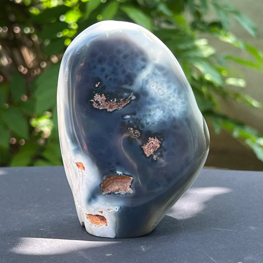 o structura de agat orca in forma libera