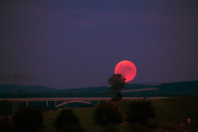 Full Moon and lunar eclipse in August 2026