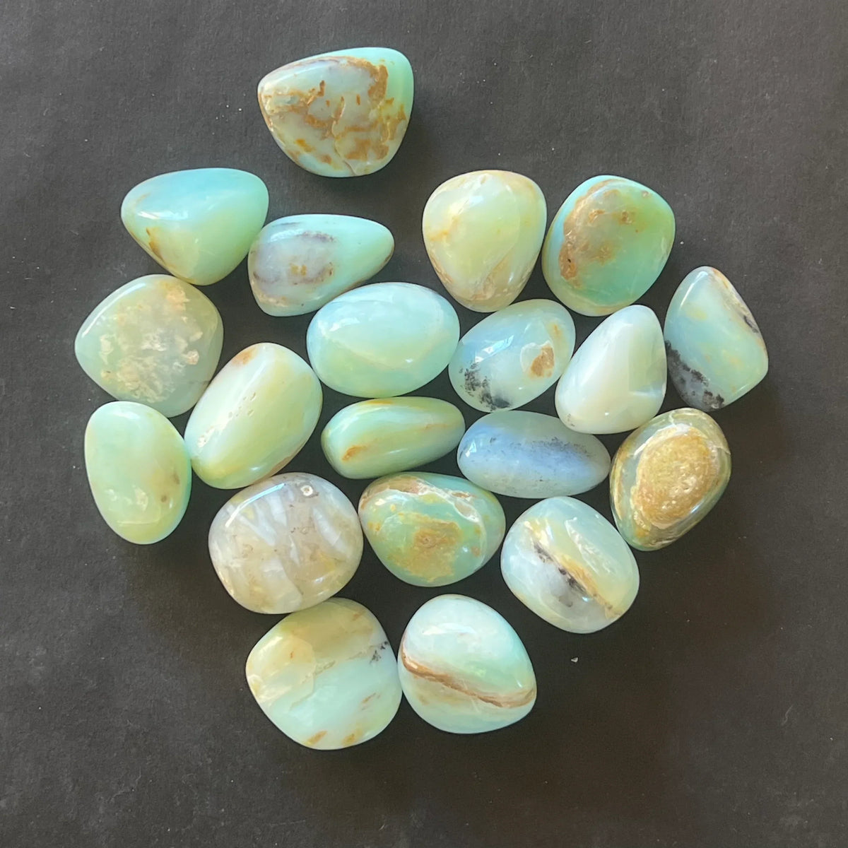 Pietre semipretioase rulate. DRUZY
