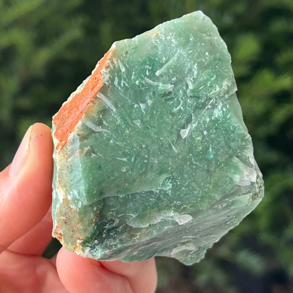 Jad verde piatra bruta model 33, pietre semipretioase - druzy.ro 2 