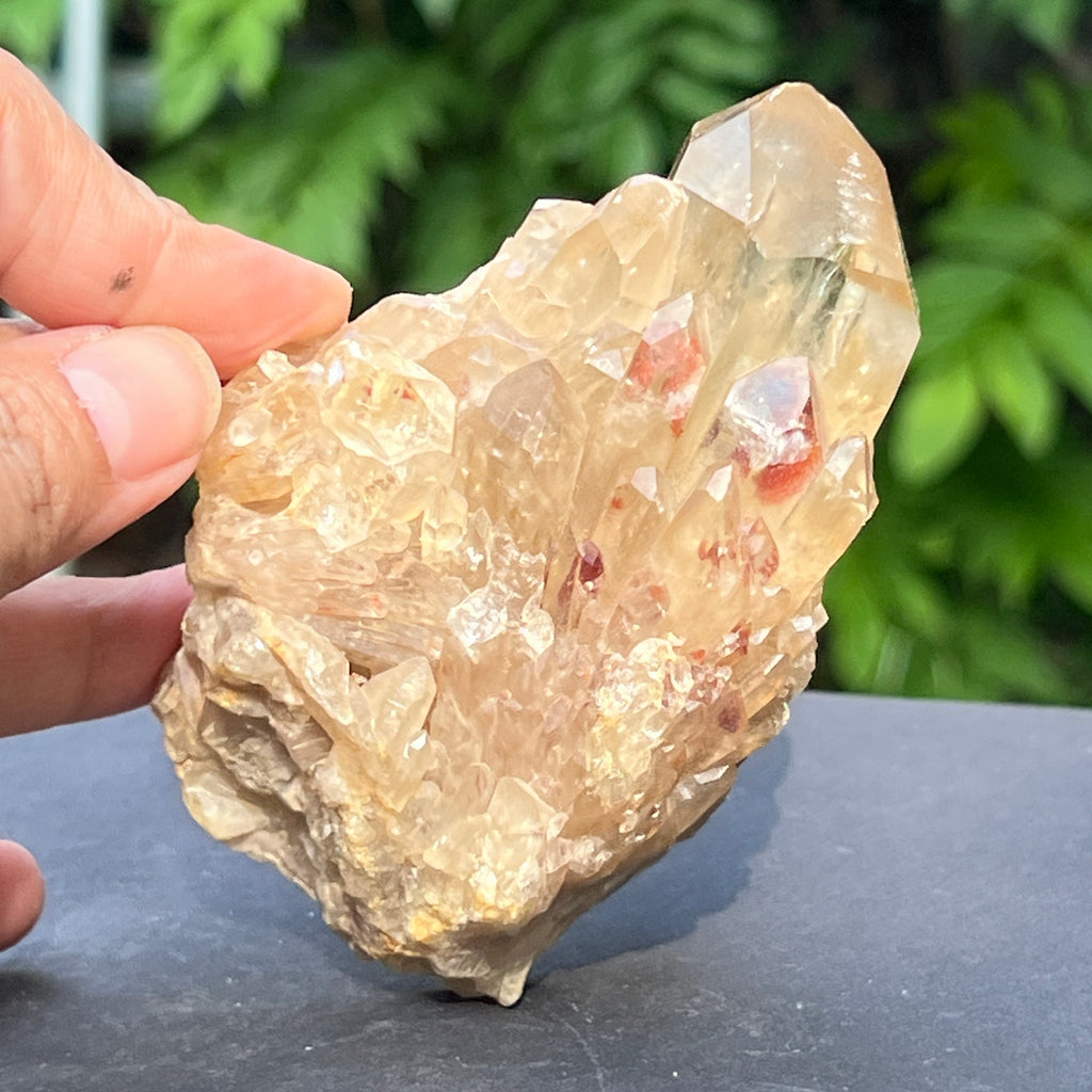 Citrin fumuriu din Congo – specimen natural, netratat | Model 4, pietre semipretioase - druzy.ro 2 