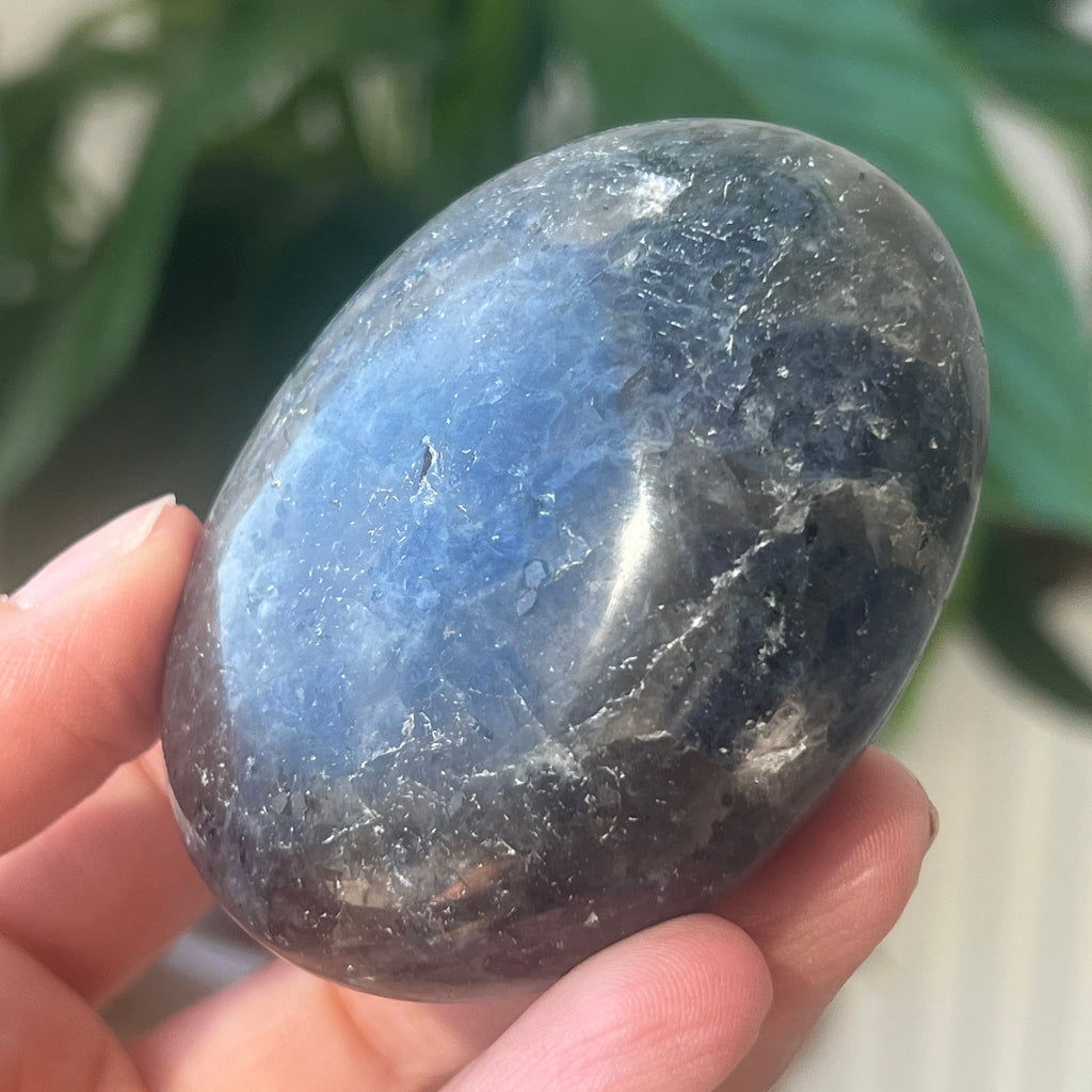 Palmstone Iolit (safir de apa) din Madagascar model 9, pietre semipretioase - druzy.ro 5 