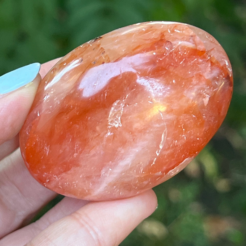 Palmstone cuart rosu hematoid Madagascar m12, cuart de foc, pietre semipretioase - druzy.ro 3 