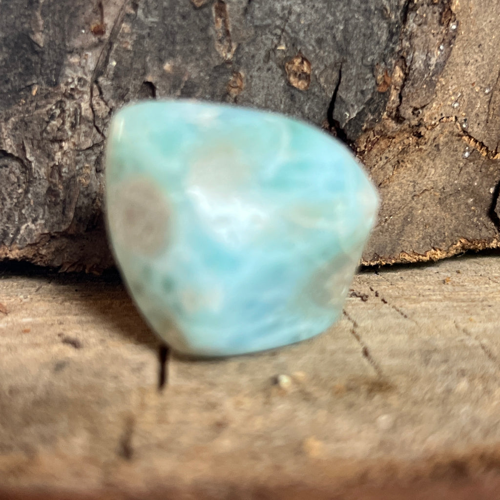 Larimar polisat model 9, pietre semipretioase - druzy.ro 3 