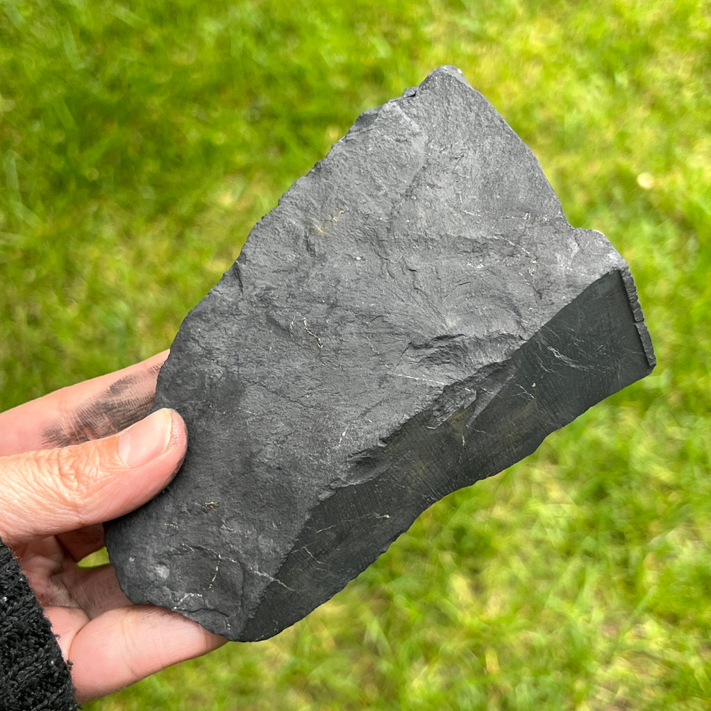 Shungit piatra bruta XXL model 1, pietre semipretioase - druzy.ro 1 
