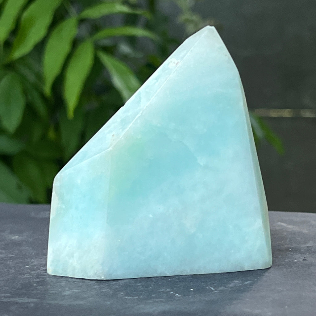 Sculptura generator aragonit albastru | Model 5, pietre semipretioase - druzy.ro 4 