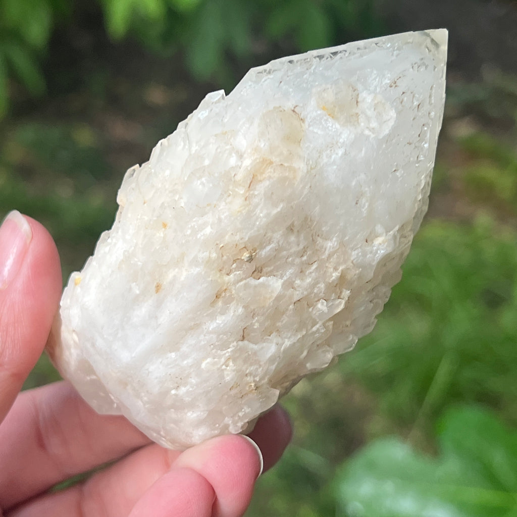 Varf cuart celest, cuart lumanare ( ananas) model 3, pietre semipretioase - druzy.ro 5 