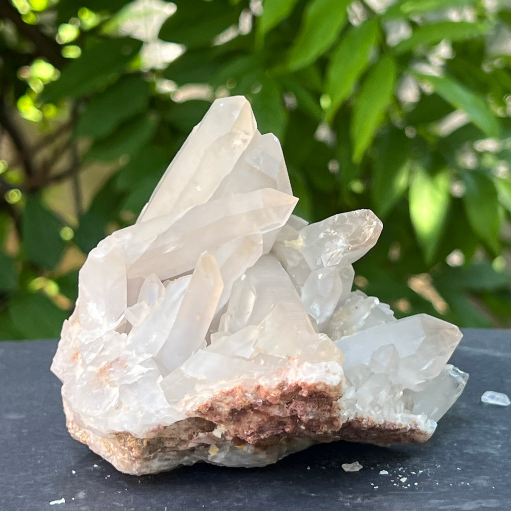 Floare de mina, cluster cuart ICY | Model 9, pietre semipretioase - druzy.ro 1 
