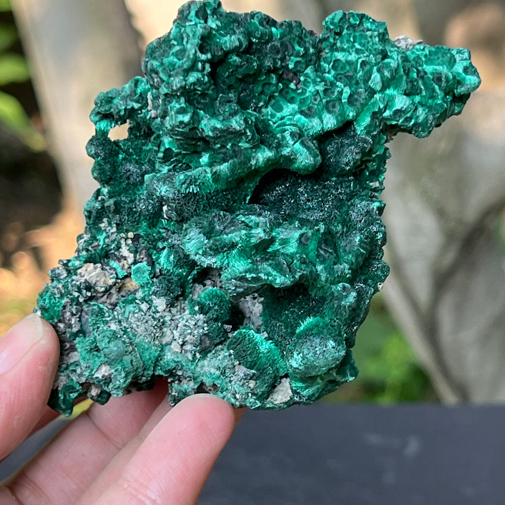 Malachit matasos piatra bruta | Model 20, pietre semipretioase - druzy.ro 13 