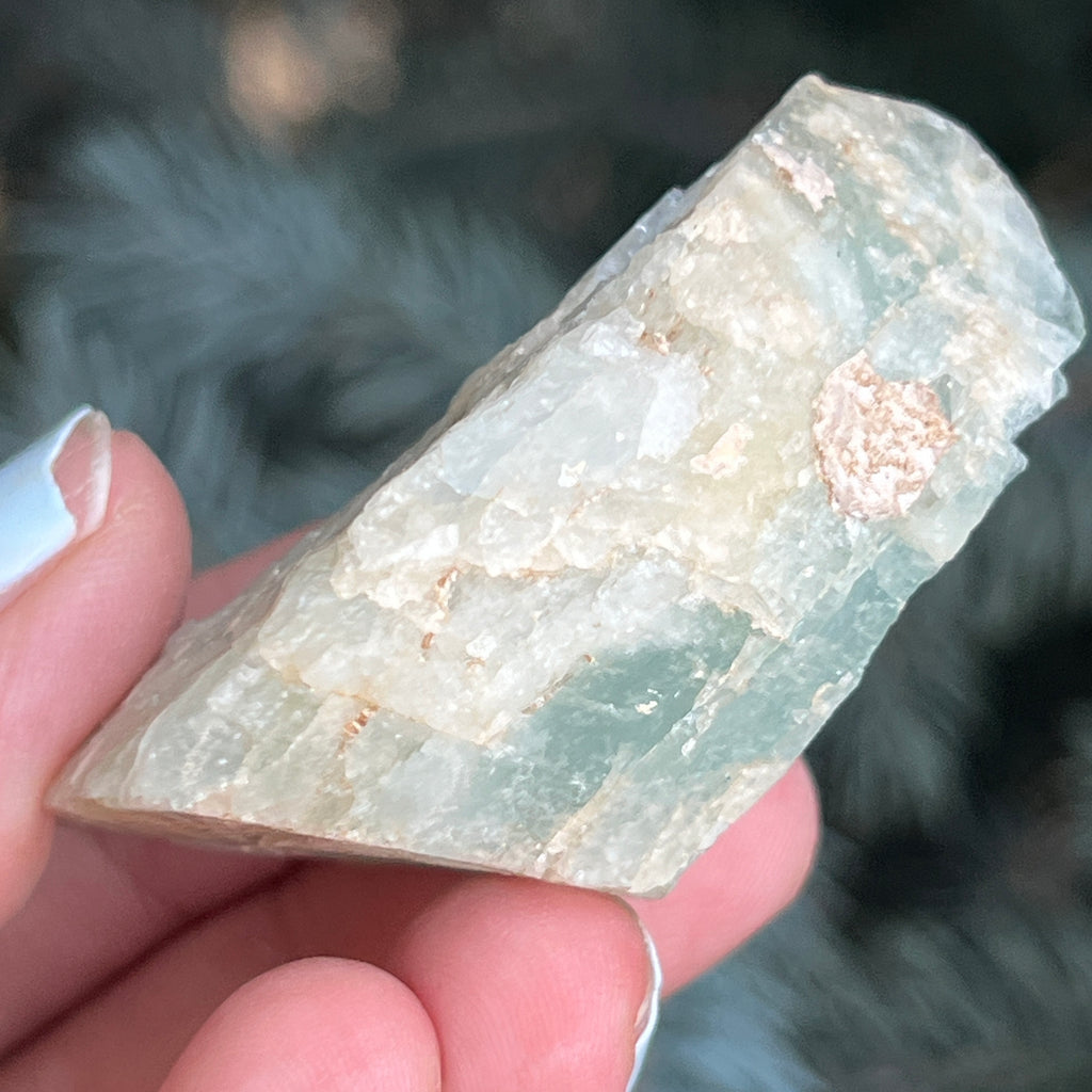 Acvamarin Pakistan piatra bruta model pk30, pietre semipretioase - druzy.ro 2 