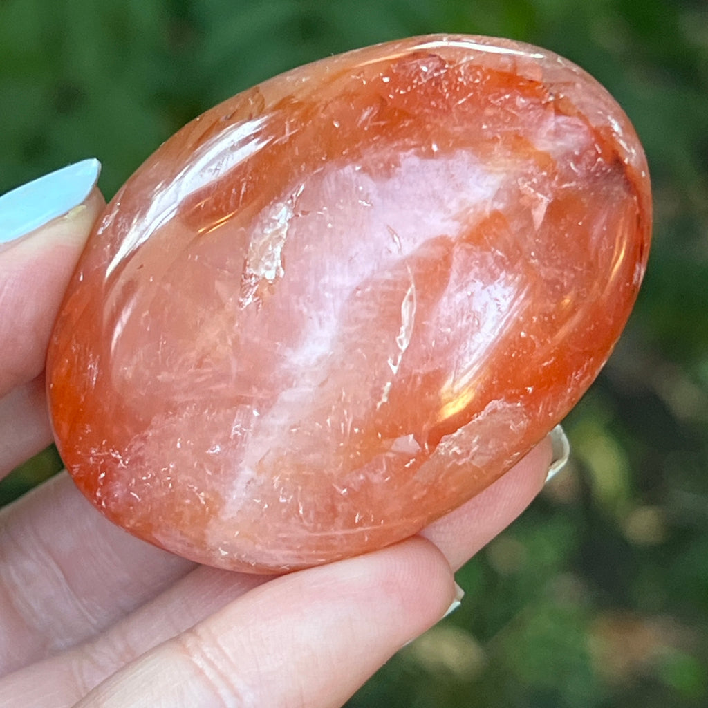 Palmstone cuart rosu hematoid Madagascar m12, cuart de foc, pietre semipretioase - druzy.ro 2 
