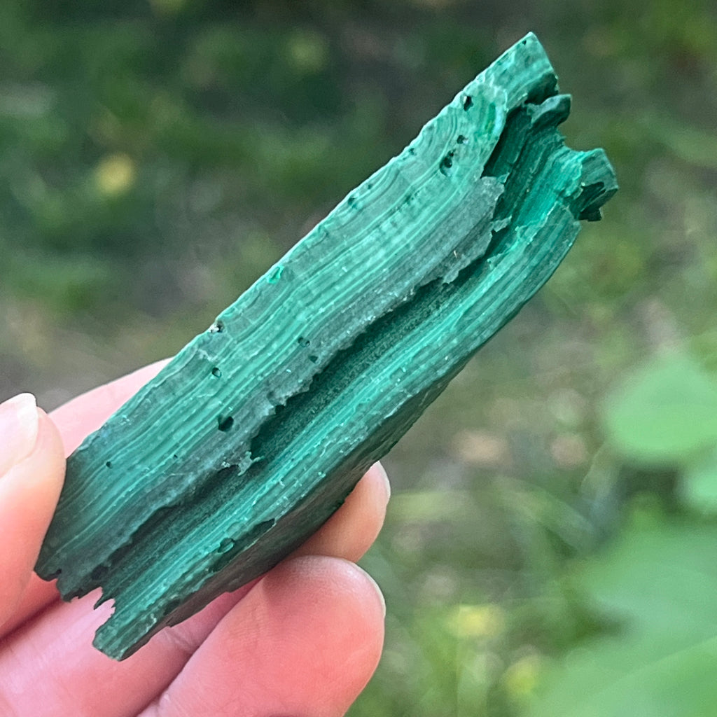 Malachit piatra bruta | Model 11, pietre semipretioase - druzy.ro 4 
