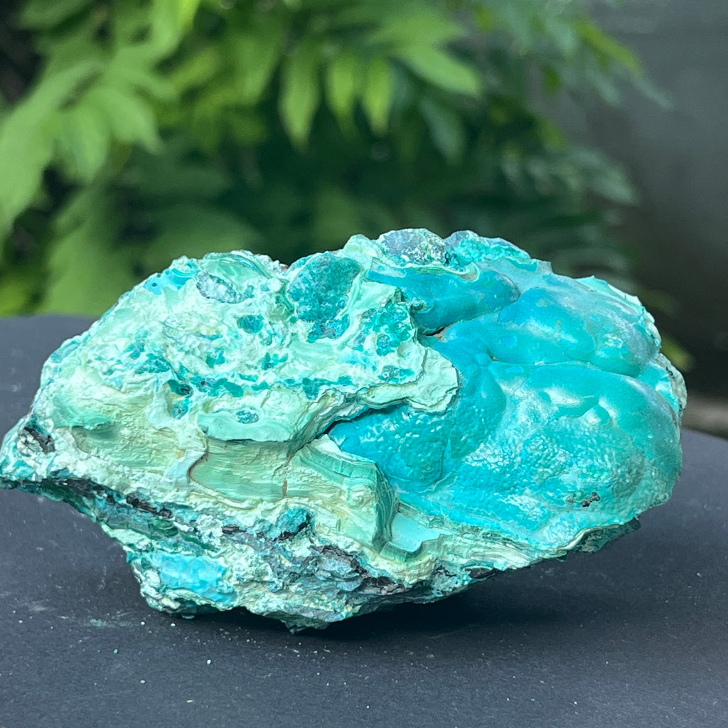 Cluster crisocola botrioidală model 7 din Congo, pietre semipretioase - druzy.ro 1 