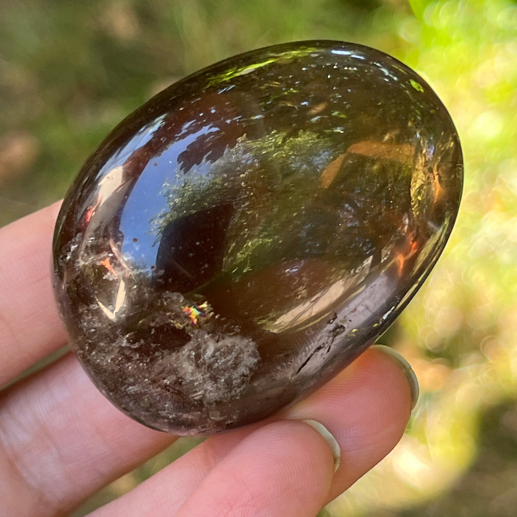 Palmstone cuart fumuriu unicat, model 4, pietre semipretioase - druzy.ro 4 