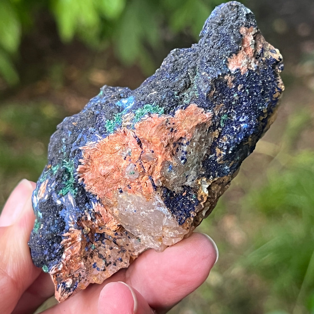 Azurit malachit piatra bruta model 22, pietre semipretioase - druzy.ro 3 