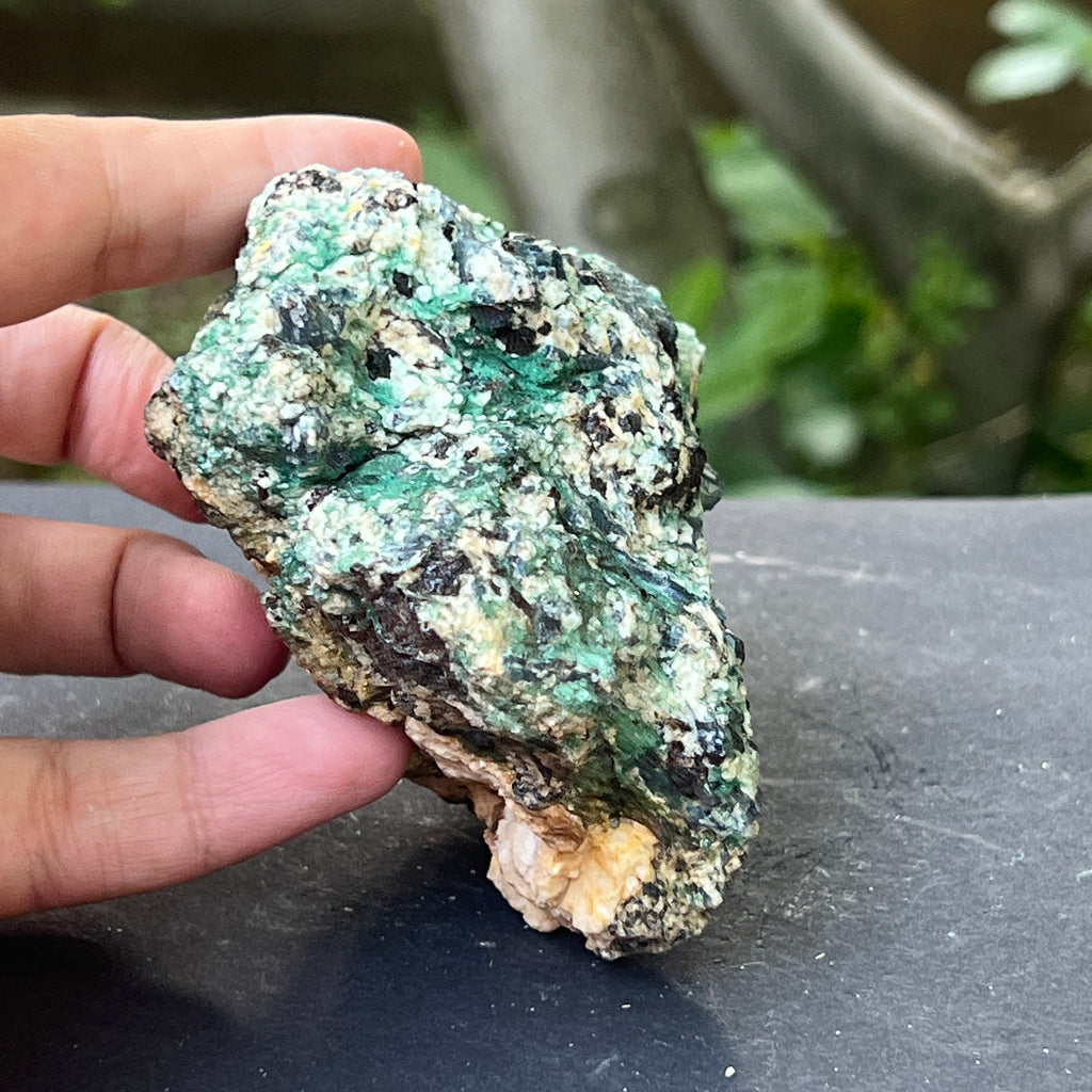 Kianit albastru (cianit) in fucsit piatra bruta m1, pietre semipretioase - druzy.ro 3 