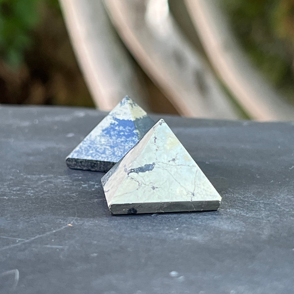 Piramida pirita 2.5 cm, druzy.ro, cristale 6