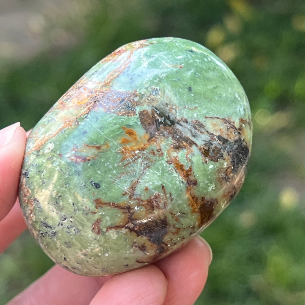 Palmstone crisopraz| Model 1, pietre semipretioase - druzy.ro 1 