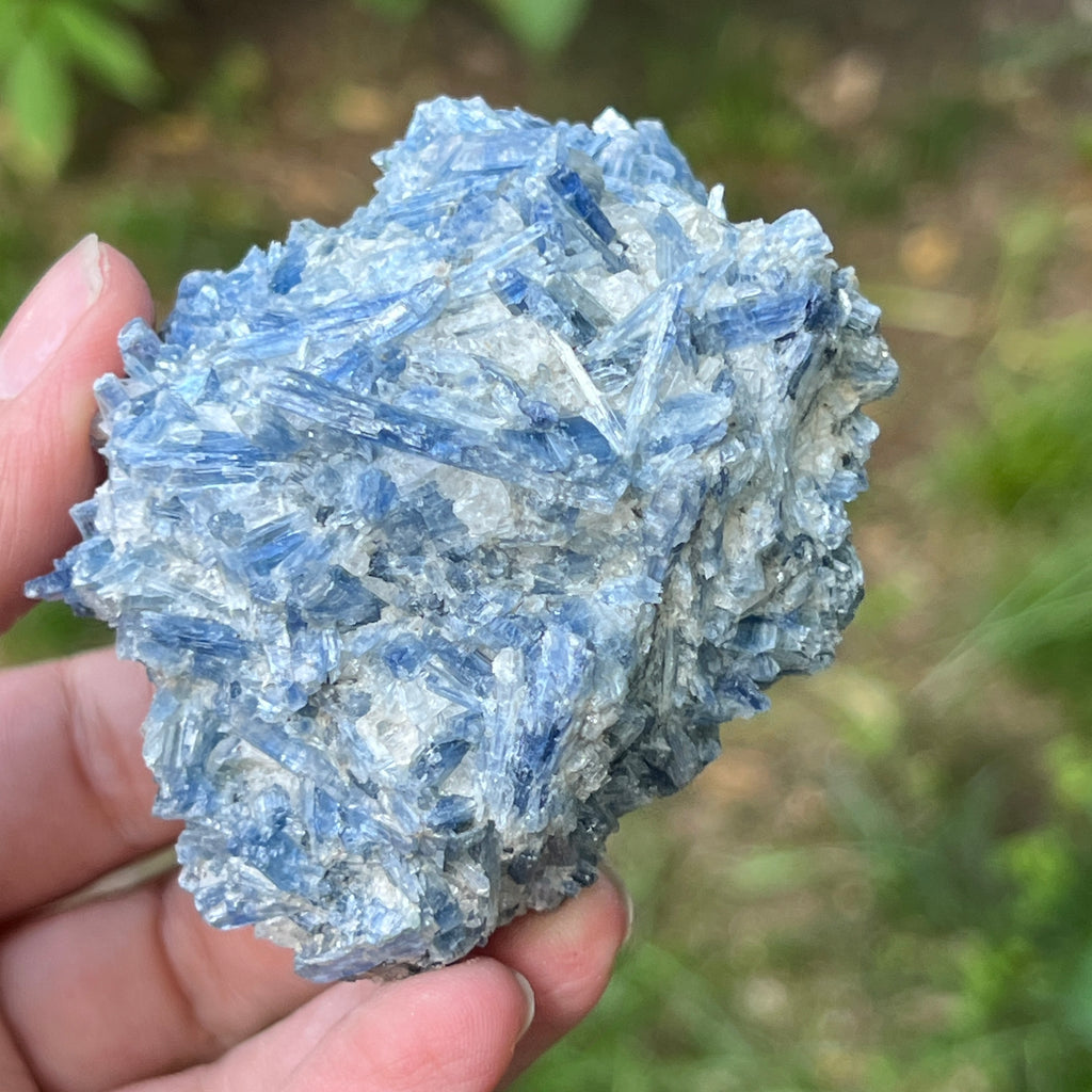 Kianit albastru (Cianit) piatra bruta din Zimbabwe model 5, pietre semipretioase - druzy.ro 7 