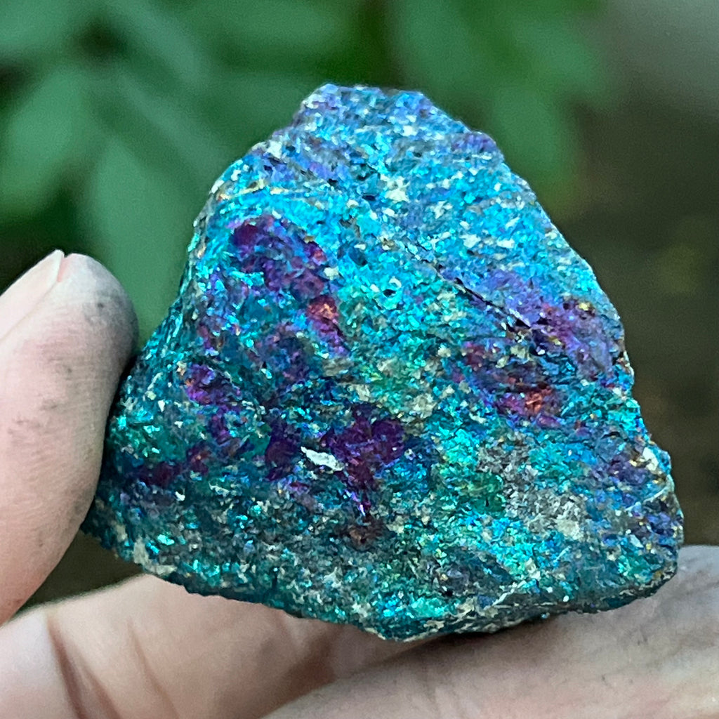 Calcopirita iridescentă din Mexic model 10, pietre semipretioase - druzy.ro 5 