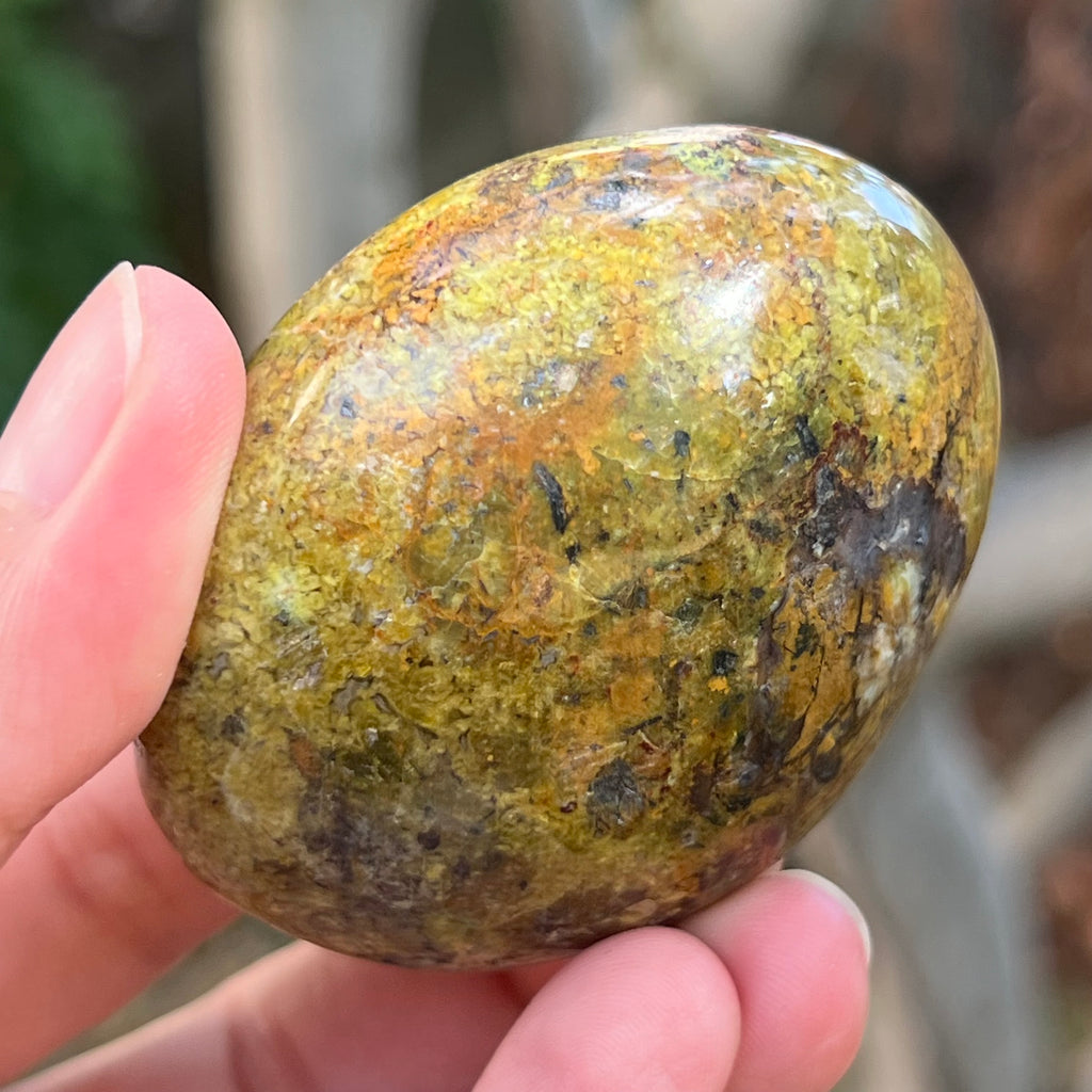 Opal verde palmstone m6, pietre semipretioase - druzy.ro 7 