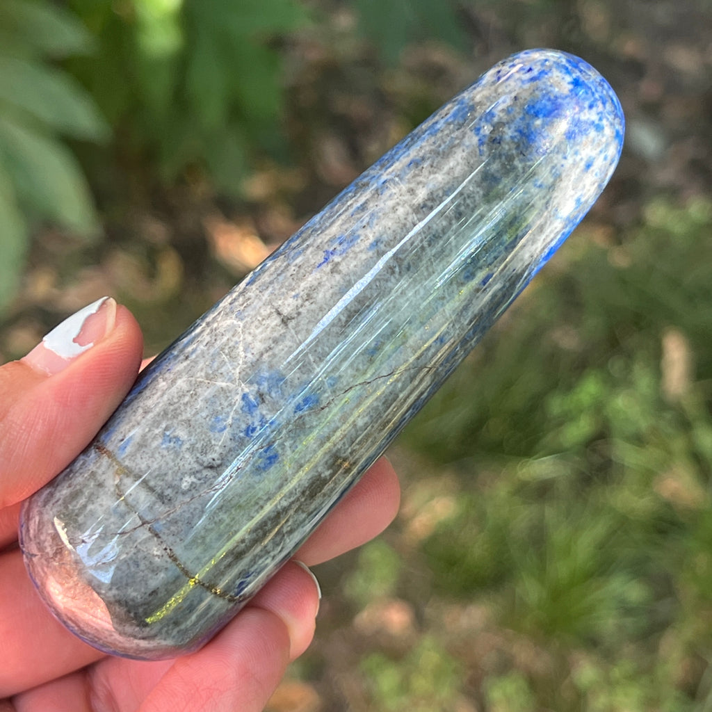 Bagheta Lapis Lazuli model 4, pietre semipretioase - druzy.ro 5 