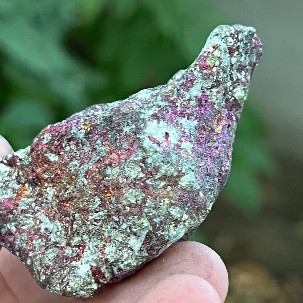 Calcopirita iridescentă din Mexic model 2, pietre semipretioase - druzy.ro 5 