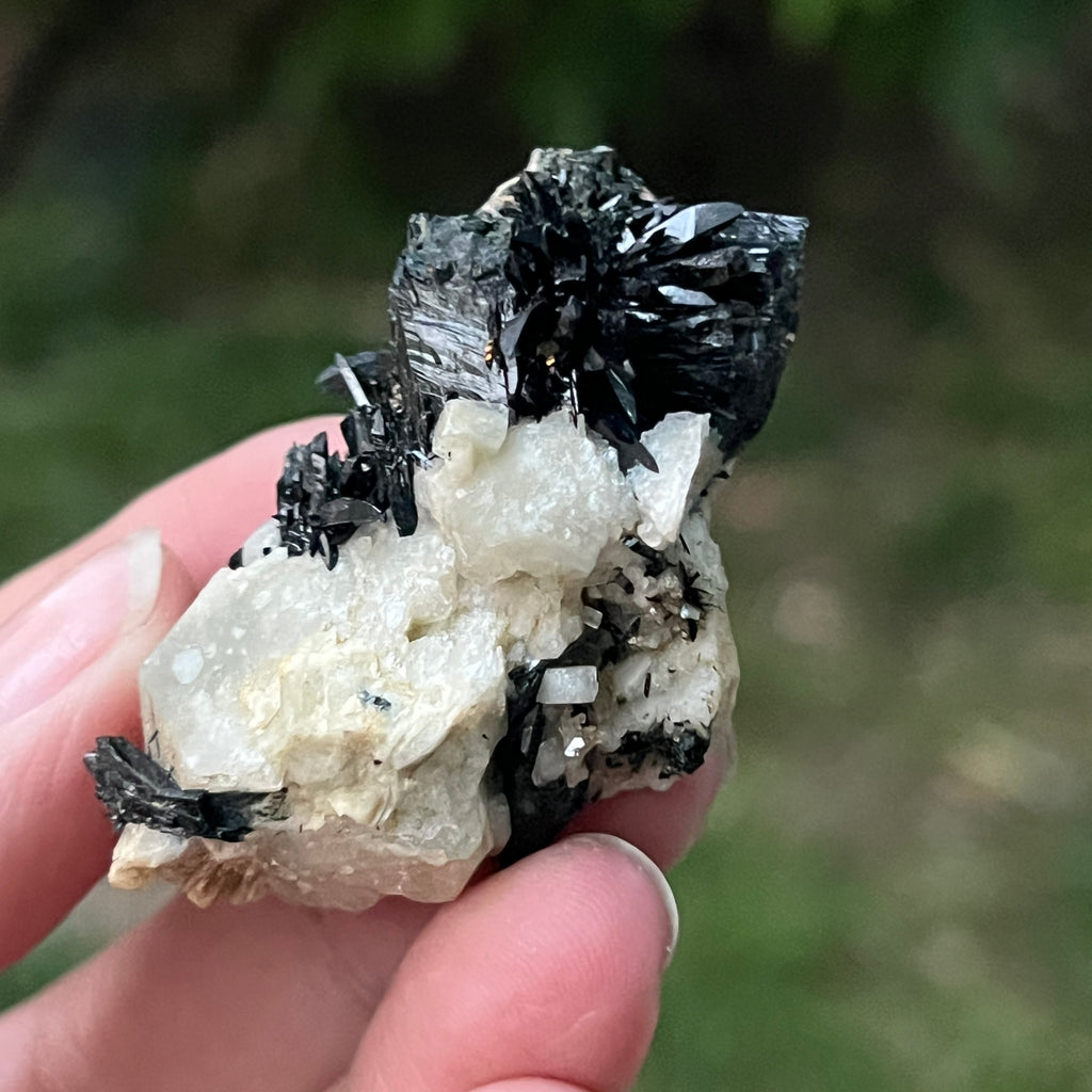 Cluster egirin mini cuart fumuriu/negru Zomba m9, pietre semipretioase - druzy.ro 4 