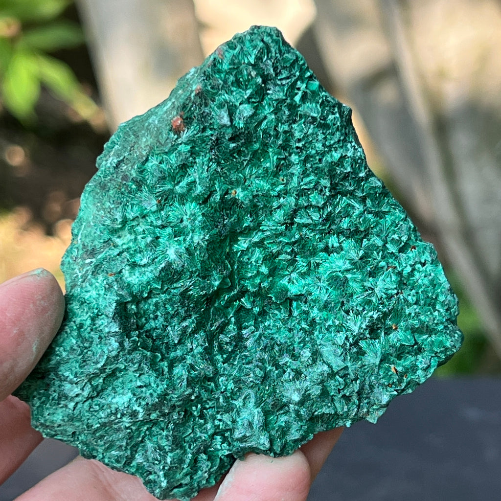 Malachit matasos piatra bruta m13, pietre semipretioase - druzy.ro 1 