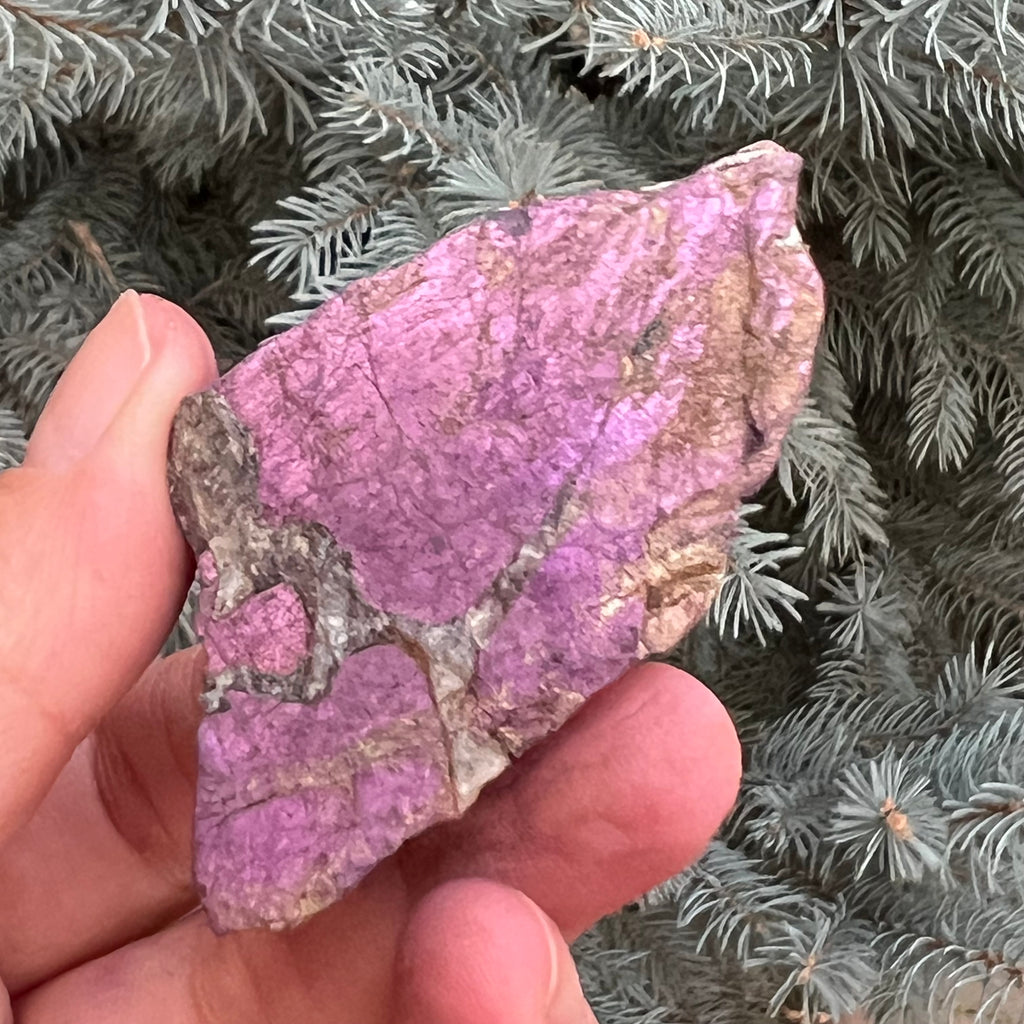 Purpurit piatra bruta model 4a/8, druzy.ro, cristale 4