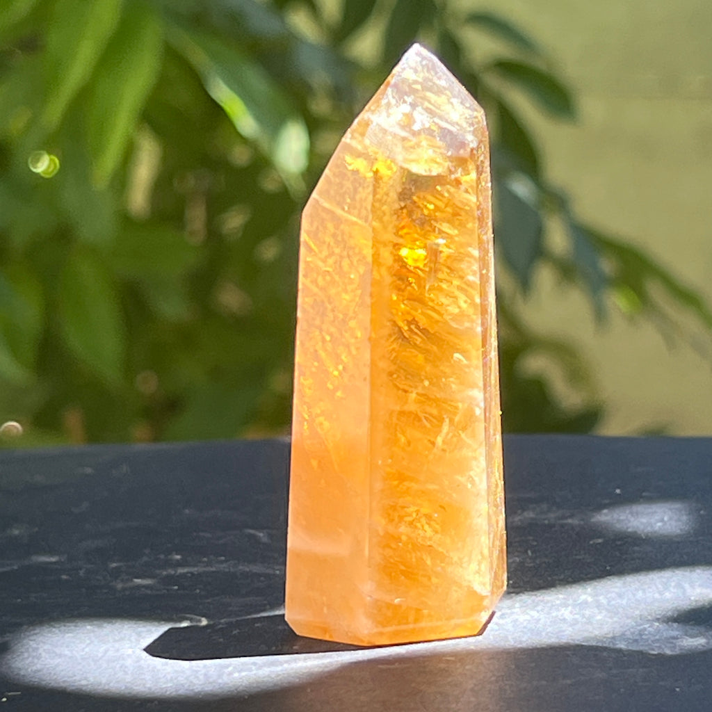 Obelisc citrin Brazilia calitate Extra AAA model 14, pietre semipretioase - druzy.ro 3 