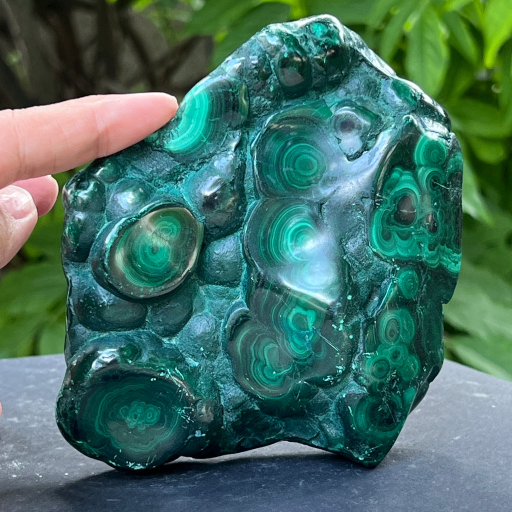Malachit rulat m5, pietre semipretioase - druzy.ro 2 