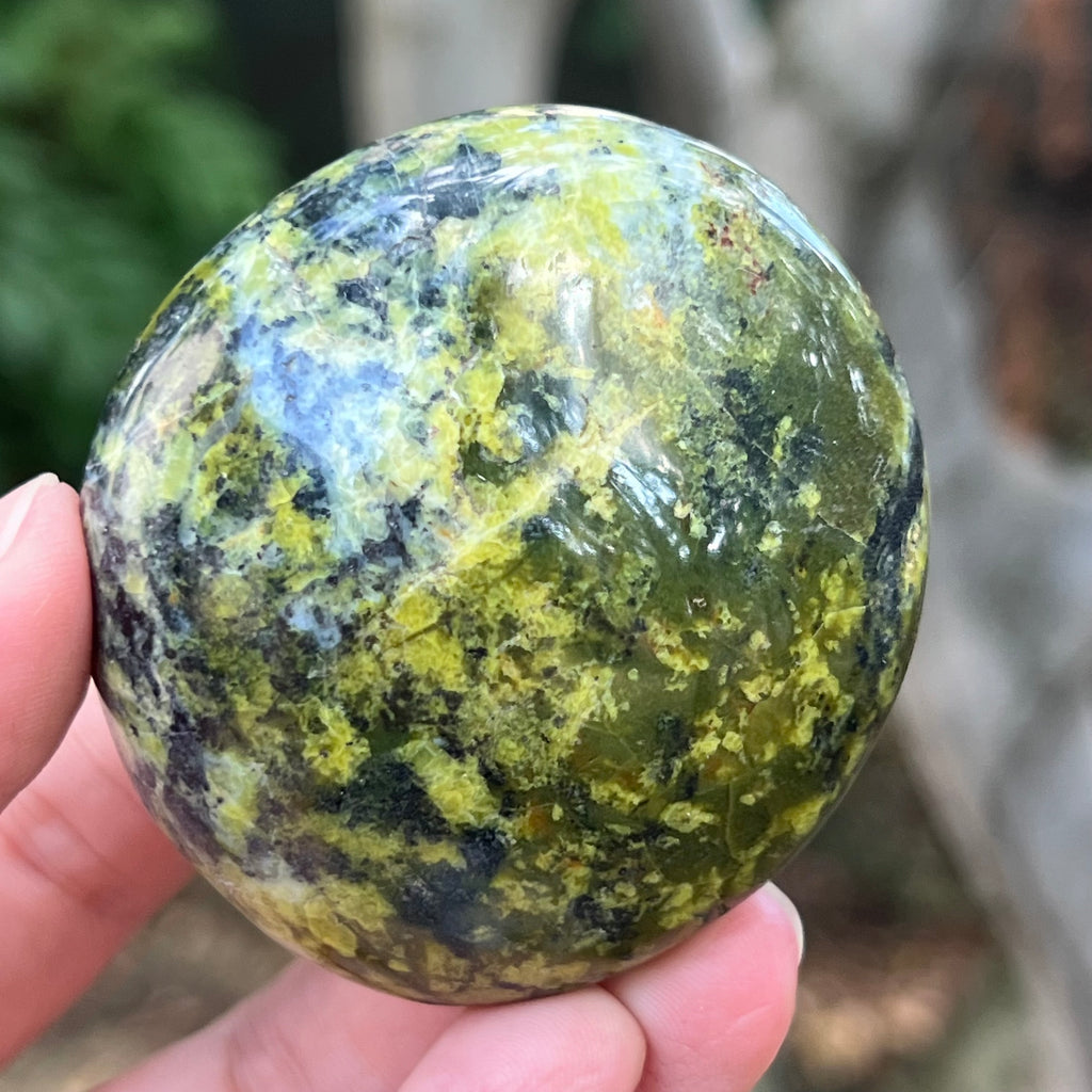 Opal verde palmstone m8, pietre semipretioase - druzy.ro 1 