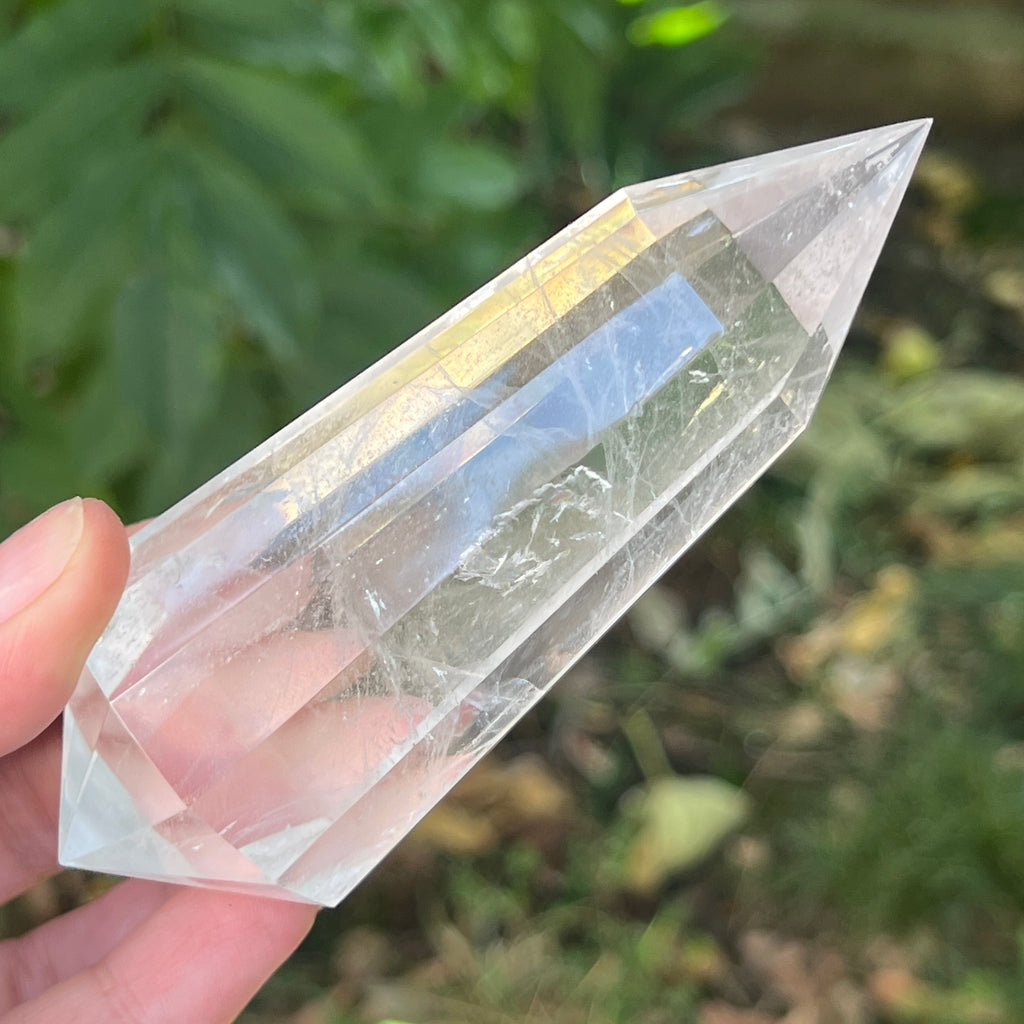 Bagheta cuart vogel, 12 fete, Brazilia model 19, pietre semipretioase - druzy.ro 5 