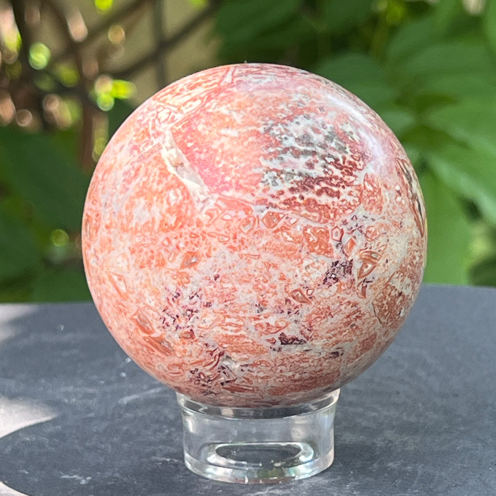 Sfera jasp piele de sarpe din Australia model 5, pietre semipretioase - druzy.ro 7 