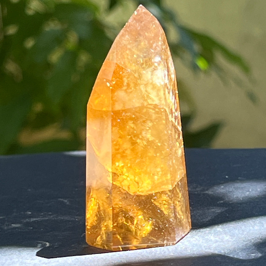 Obelisc citrin Brazilia calitate Extra AAA model 11, pietre semipretioase - druzy.ro 3 