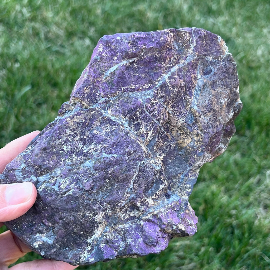 Purpurit piatra bruta XL1, druzy.ro, cristale 2
