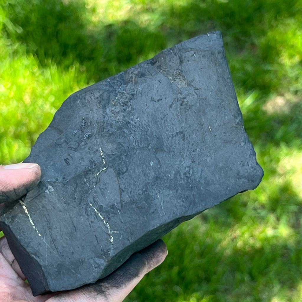 Shungit piatra bruta XXL model 3, pietre semipretioase - druzy.ro 2 