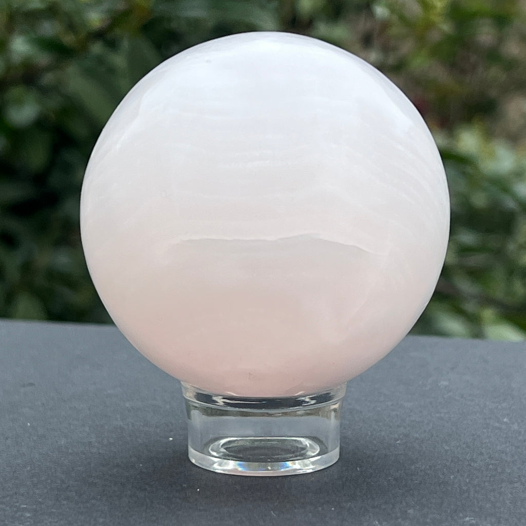 Sfera calcit Mangano din Pakistan model 2, pietre semipretioase - druzy.ro 2 