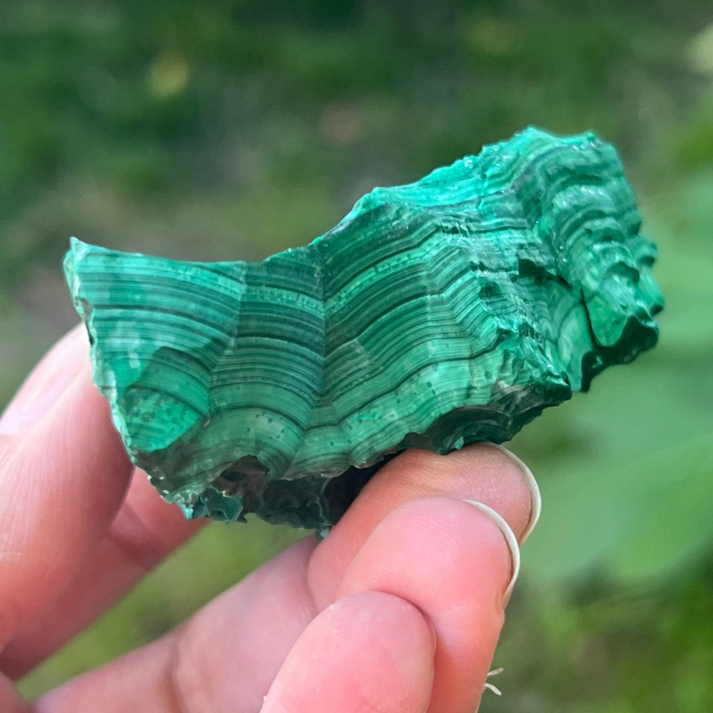 Malachit piatra bruta | Model 2, pietre semipretioase - druzy.ro 2 