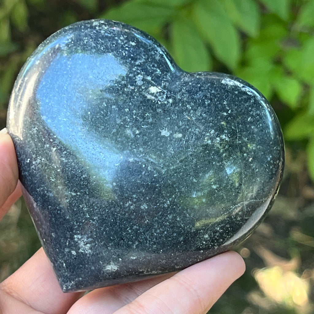 Inima lazulit din Madagascar | Model 1, pietre semipretioase - druzy.ro 4 