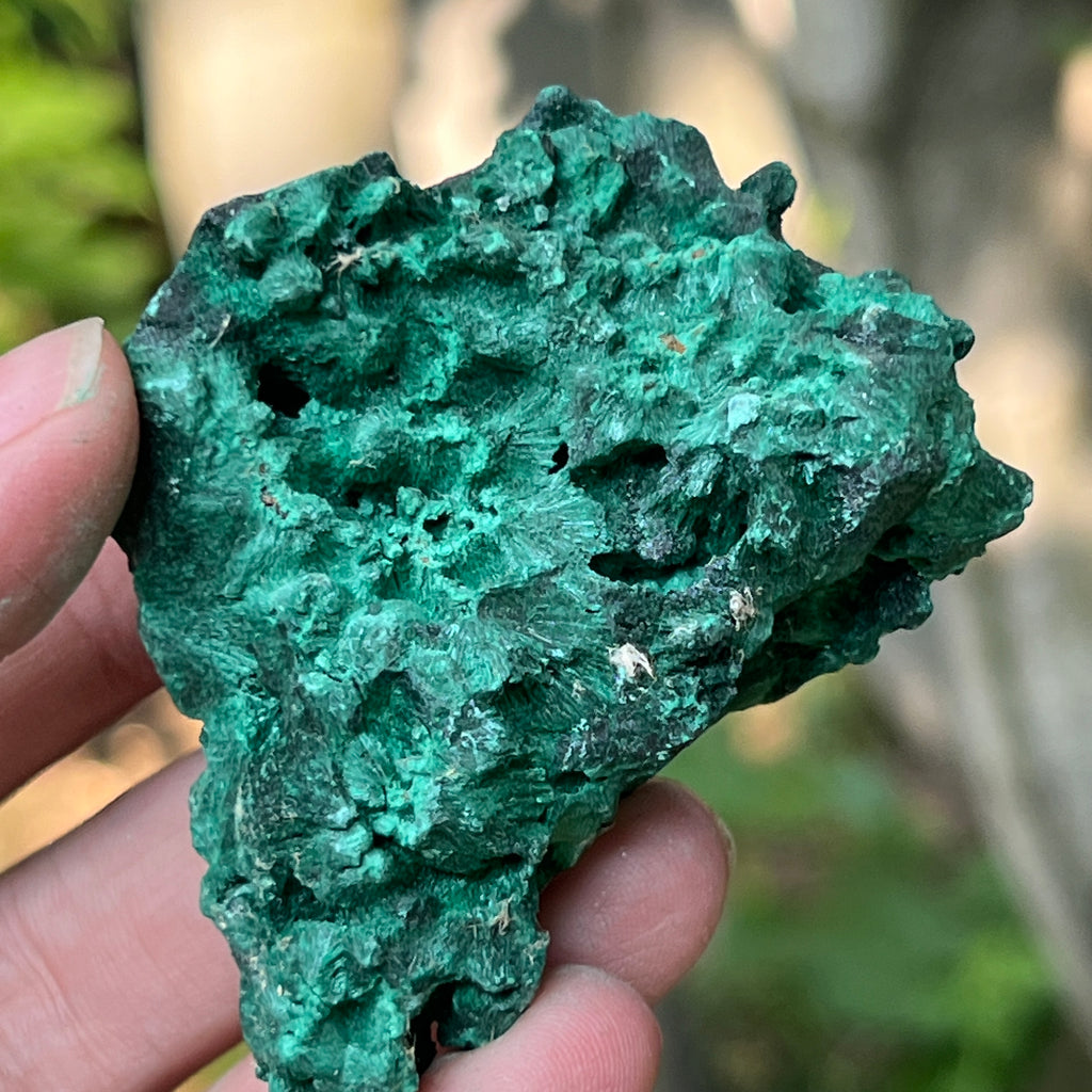 Malachit matasos piatra bruta m14, pietre semipretioase - druzy.ro 1 
