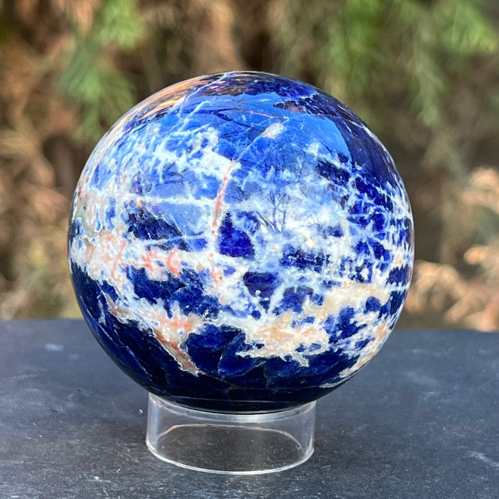 Sodalit sfera model 2 6.5 cm, druzy.ro, cristale 3