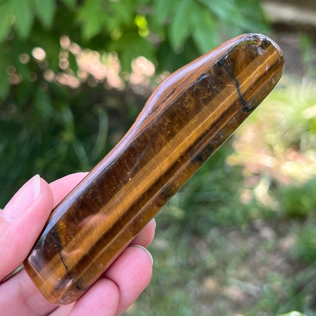 Ochi de tigru (din Prieska Africa) model 1, pietre semipretioase - druzy.ro 1 