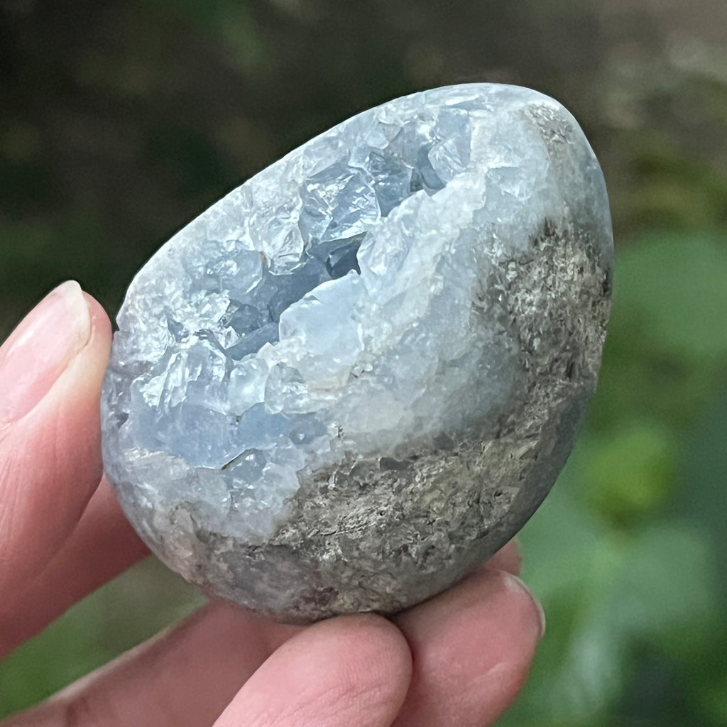 Ou geoda celestit /celestina model 75, pietre semipretioase - druzy.ro 3 