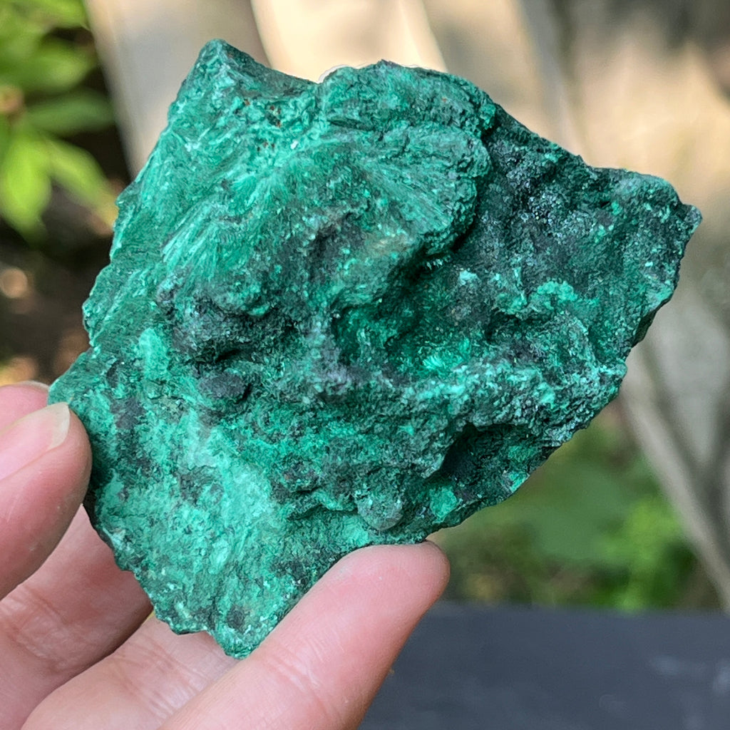 Malachit matasos piatra bruta m13, pietre semipretioase - druzy.ro 7 