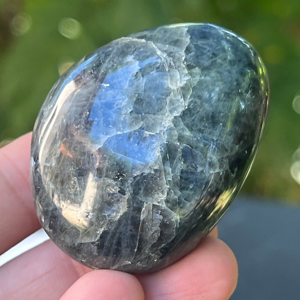 Labradorit palm stone m13, pietre semipretioase - druzy.ro 3 