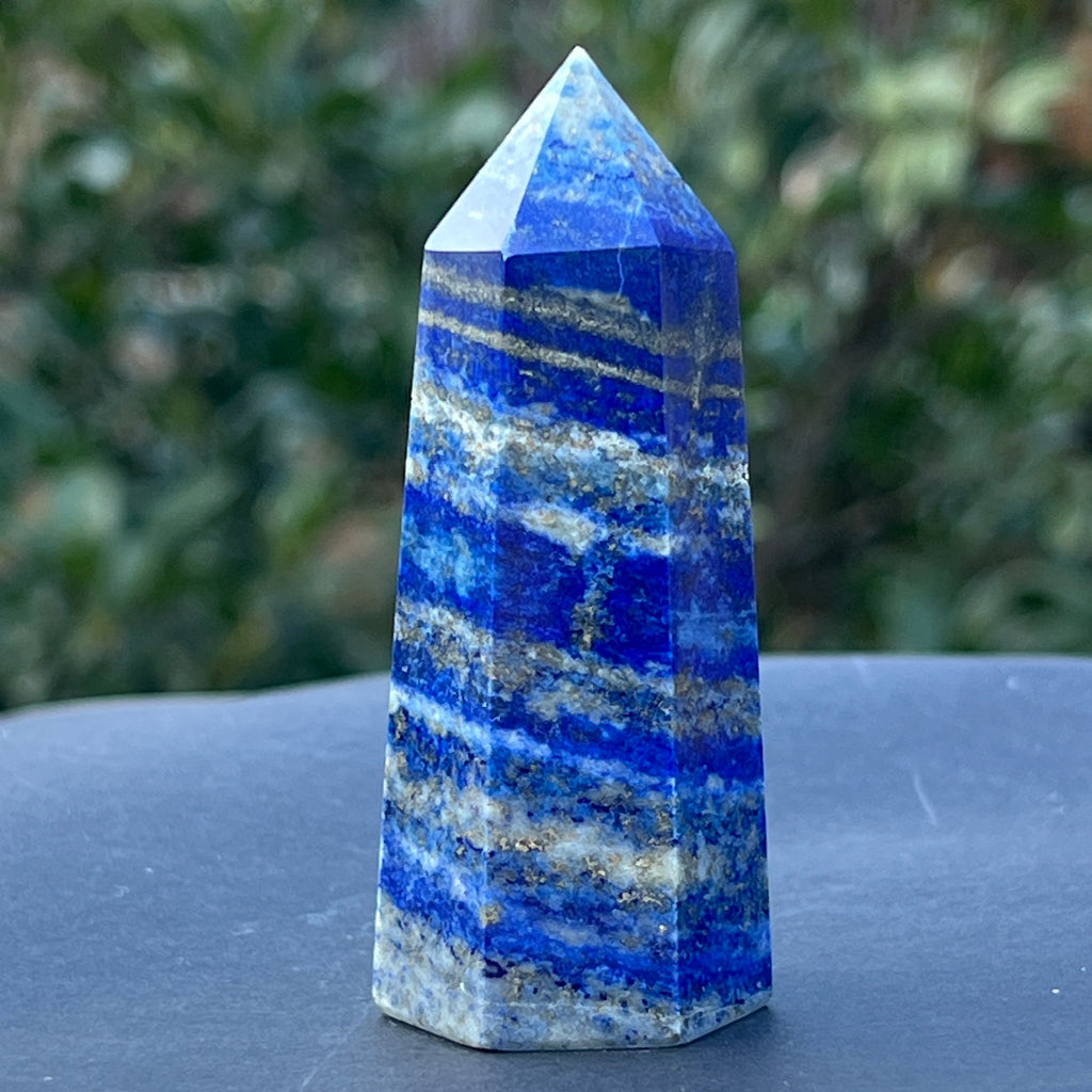 Turn/obelisc lapis lazuli m31, pietre semipretioase - druzy.ro 2 