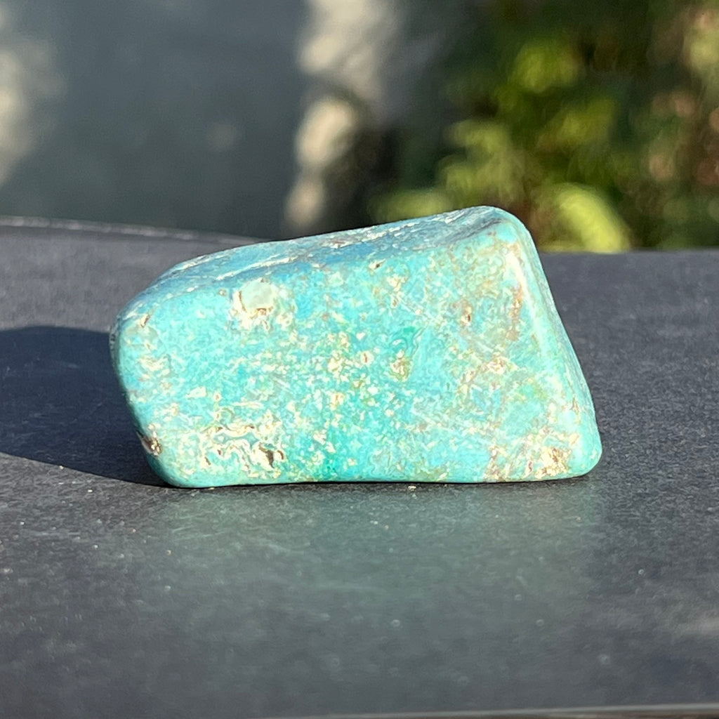 Forma libera/palmstone Shattuckite m2, druzy.ro, cristale 6